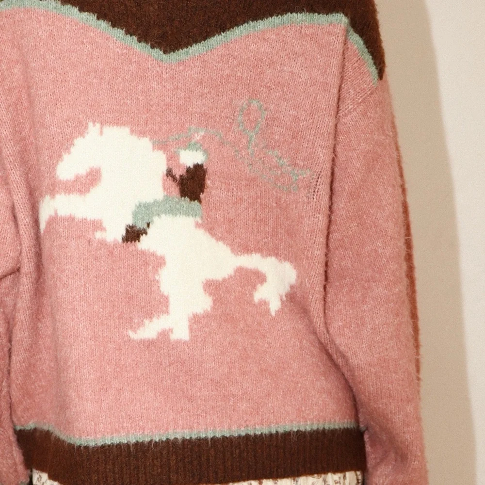 Shopbop Baileyrose Rodeo Cowboy Cardigan S - Picture 1 of 5